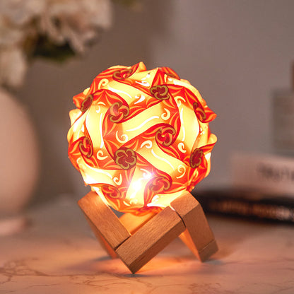 diy-moon-lamp-fire-pattern-3d-paper-night-light