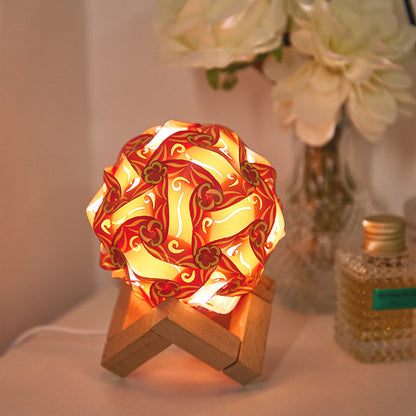 diy-moon-lamp-fire-pattern-3d-paper-night-light