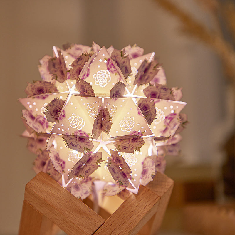 diy-moon-lamp-purple-flower-3d-paper-night-light