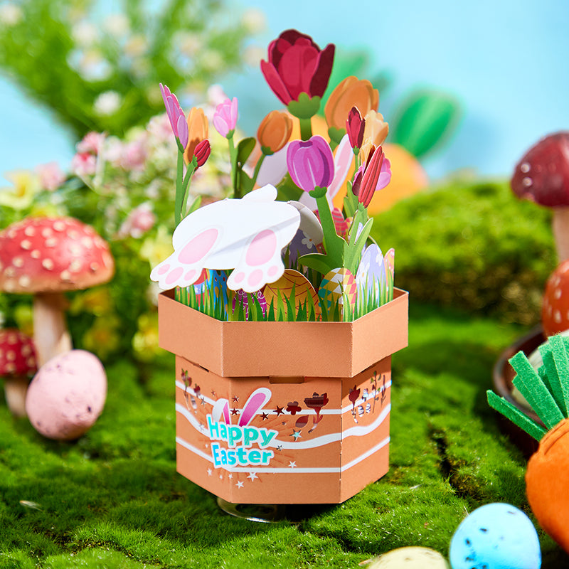 easter-bunny-3d-paper-music-box-