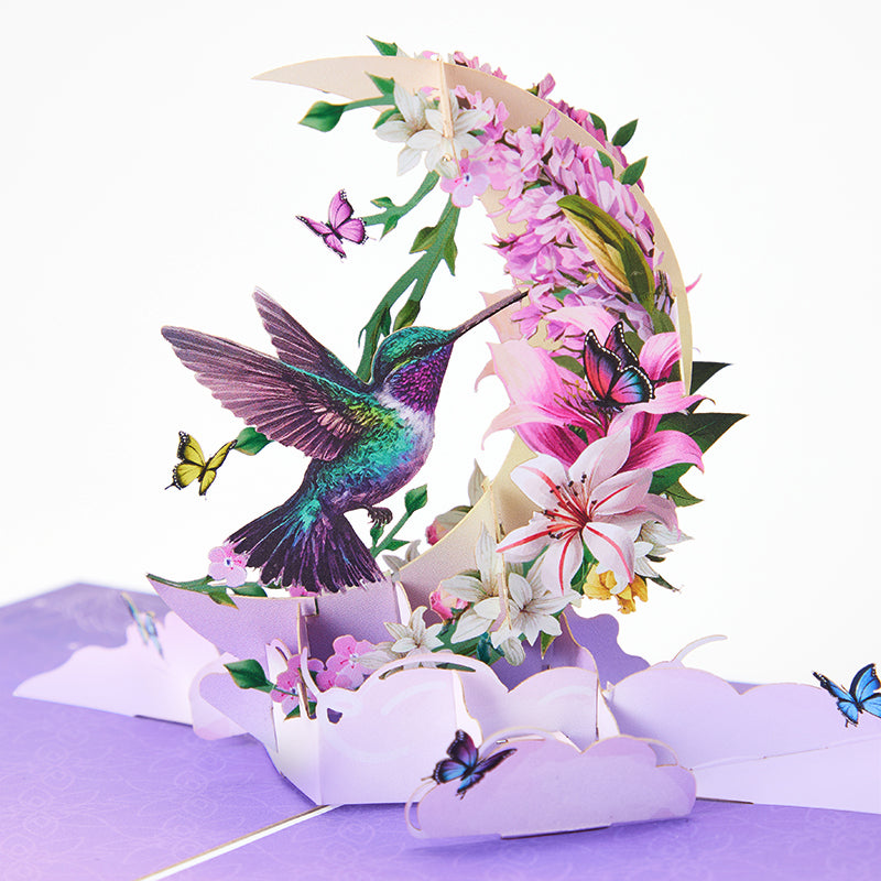 hummingbird-flower-pop-up-card