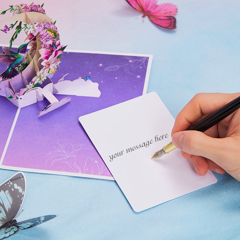 hummingbird-flower-pop-up-card