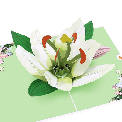 Lily Pop-Up Card