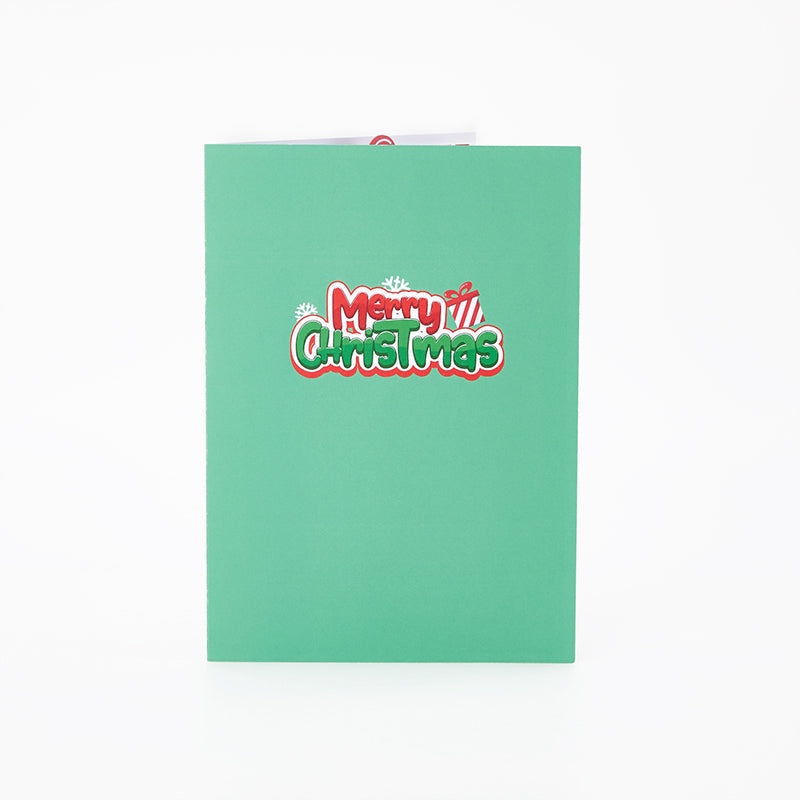 Merry Christmas Train Pop-Up Card