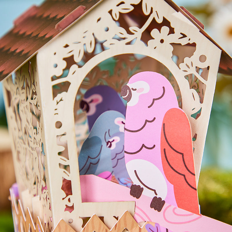 mothers-day-bird-house-3d-paper-music-box