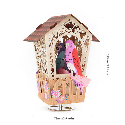 mothers-day-bird-house-3d-paper-music-box