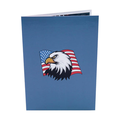 Bald Eagle Pop-Up Card