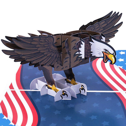 Bald Eagle Pop-Up Card