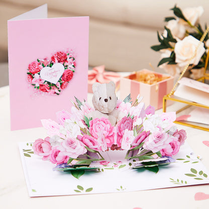 rose-bear-pop-up-card