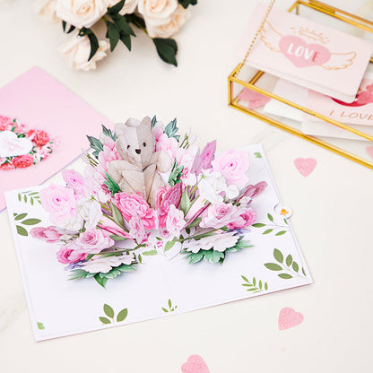 rose-bear-pop-up-card