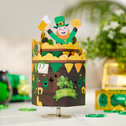 st-patricks-day-3d-paper-music-box-