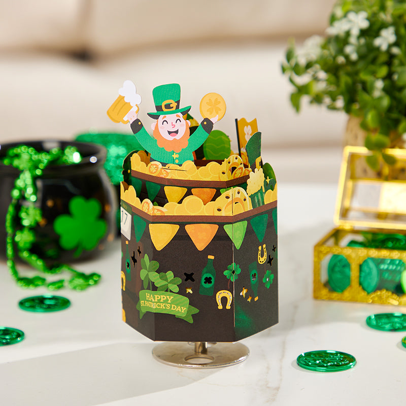 st-patricks-day-3d-paper-music-box-