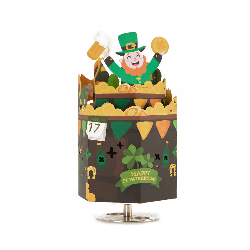 st-patricks-day-3d-paper-music-box-