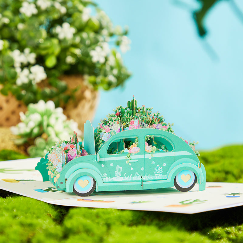 succulent-flower-car-pop-up-card-