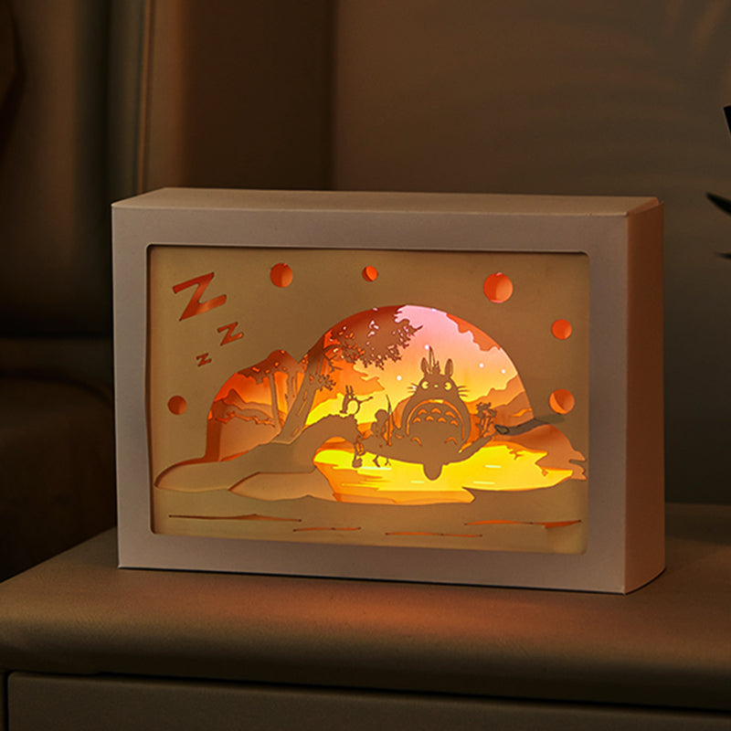 totoro-3d-paper-cut-light-box-