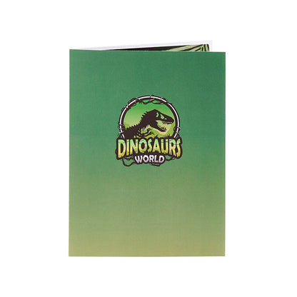 Tyrannosaurus Rex Dinosaur Pop-up Card